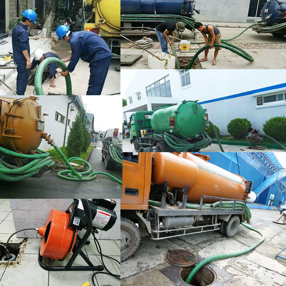 Dịch vụ hút bể phốt, thông cống nghẹt giá rẻ tại TP. HCM
