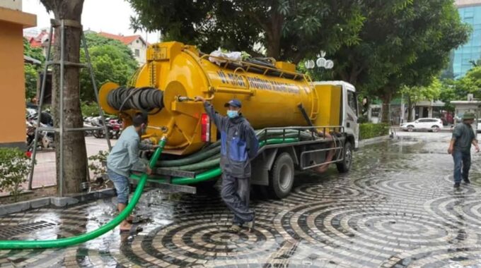 DỊCH VỤ THÔNG TẮC CỐNG, HÚT BỂ PHỐT TẠI HÀ NỘI